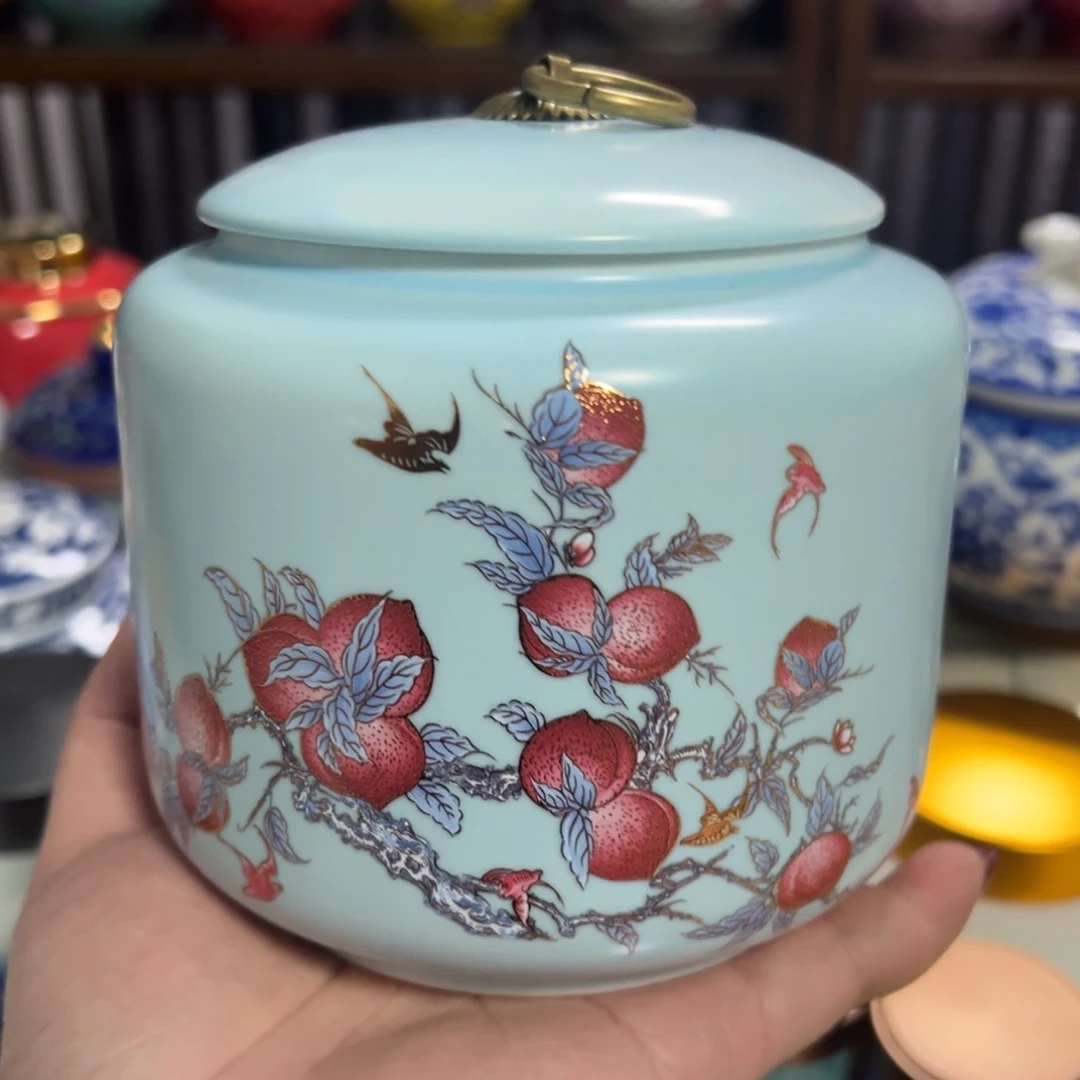 陶瓷茶叶罐密封罐