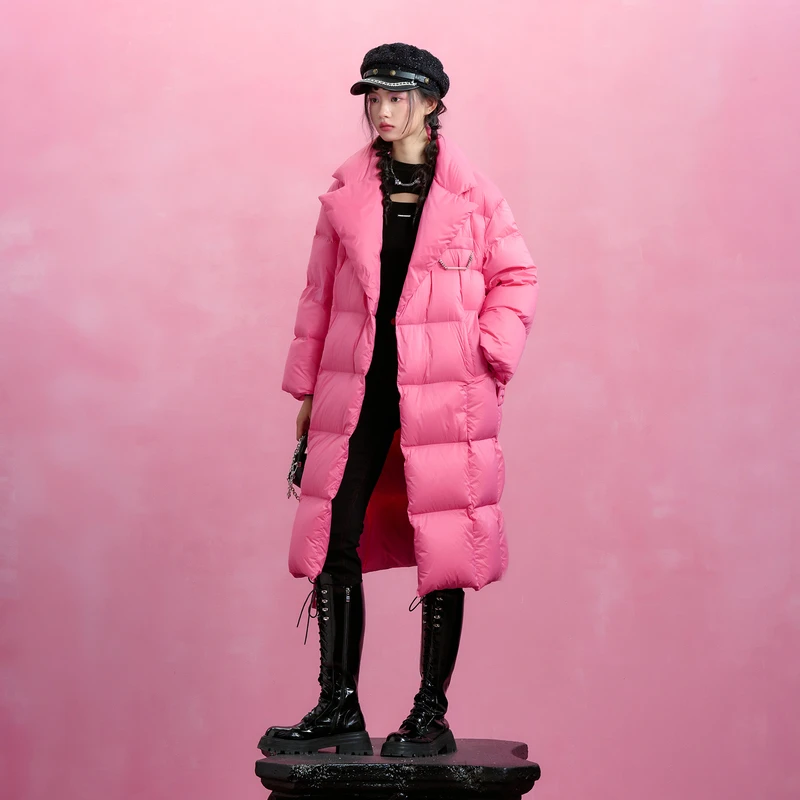 【白姐专属】【90白鸭绒】PHORM冬装新款安可拉红保暖长款Y33801356