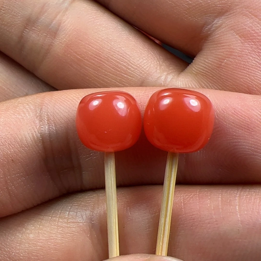 南红玛瑙珠子未镶嵌