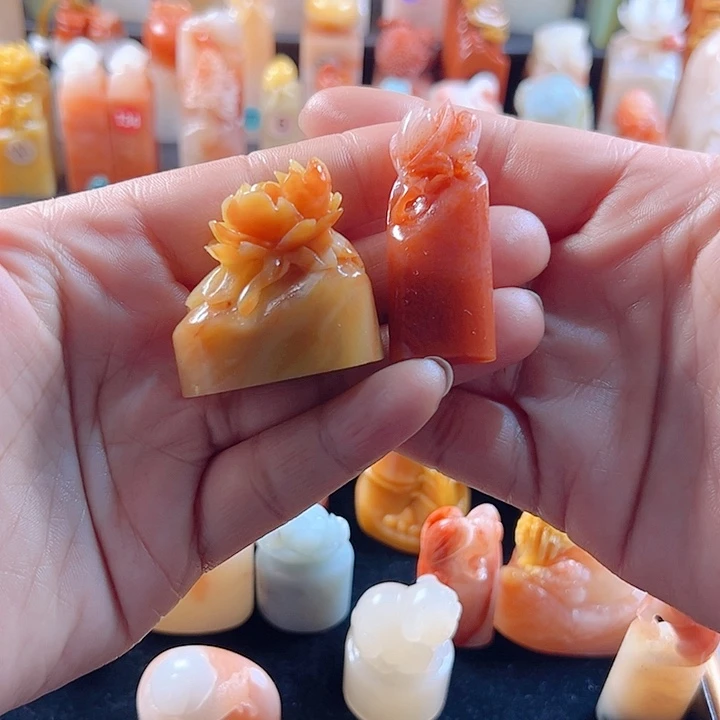 老挝石印石山**片手工定制设计风格