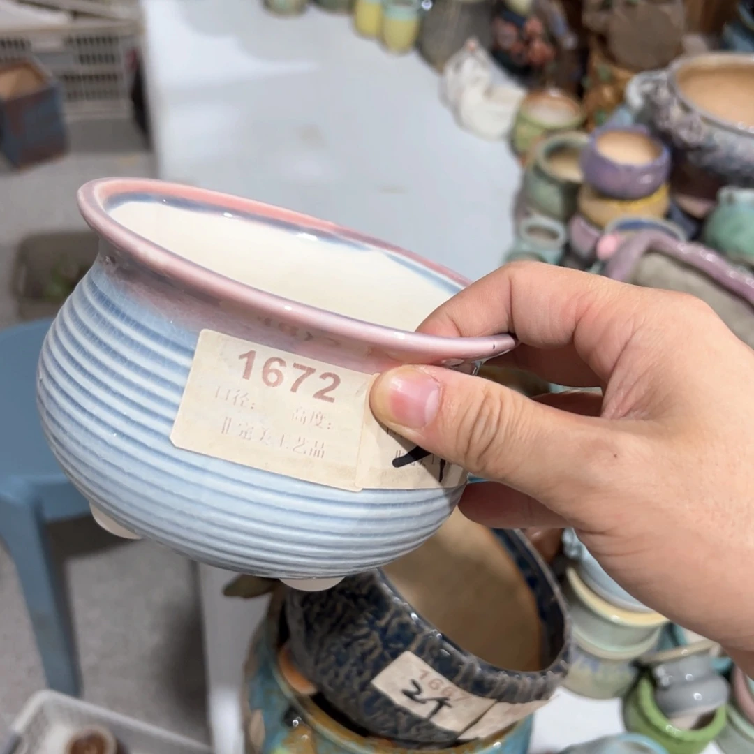 陶瓷多肉小花盆@@1672