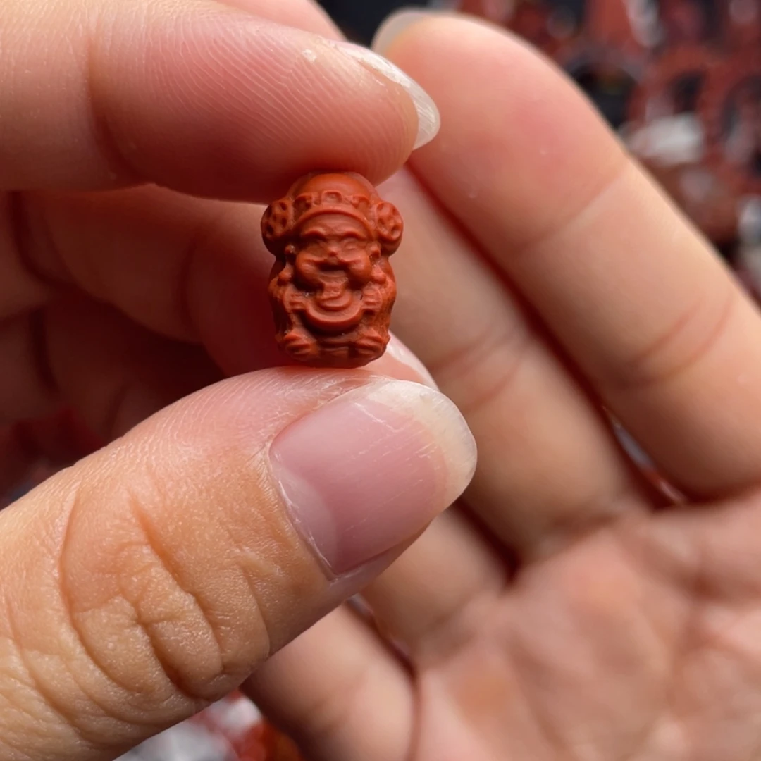 【闪购商品】未镶嵌财神爷10mm南红玛瑙