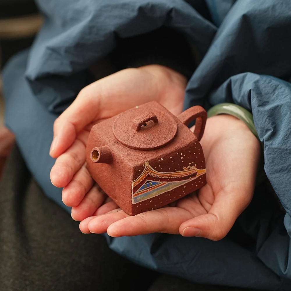 《预售》树见造物×三廖堂丨《故宫》紫砂 茶壶 中式