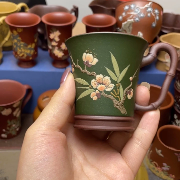 紫砂茶杯紫砂主人杯