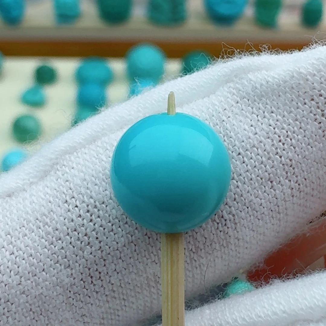 绿松石圆珠8.8未镶嵌