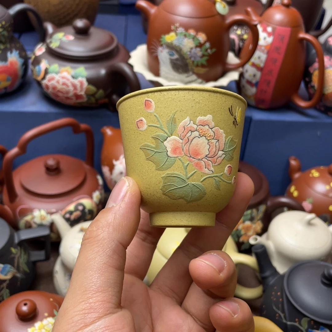 茶杯紫砂紫砂主人杯80cc