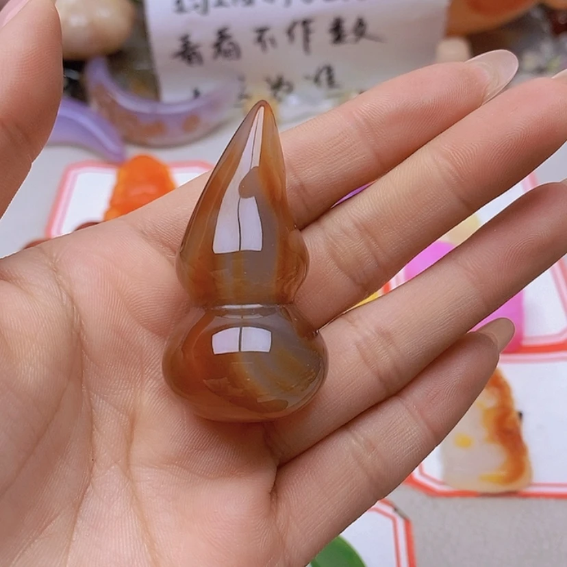 【闪购商品】未镶嵌玛瑙/玉髓珠宝半成品珊*
