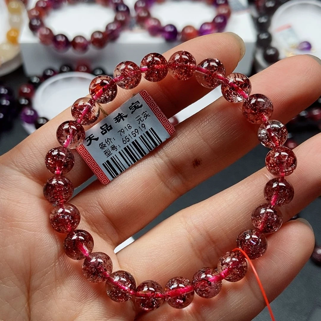 水晶未镶嵌手链金草莓6515919