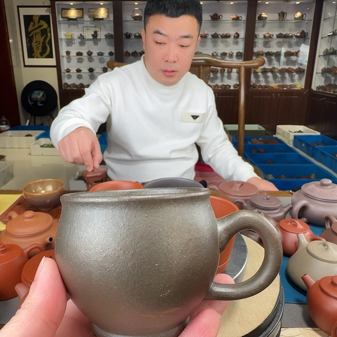 茶壶紫砂还原烧耳杯