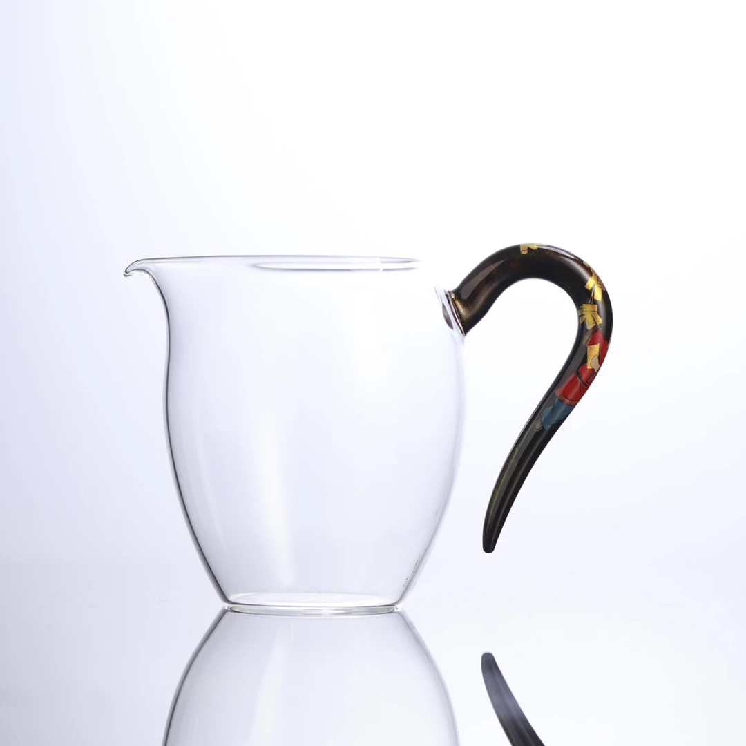 自慢堂-大漆鎏金底婴戏蛋盅-大漆莳绘-手绘画片每只都不同