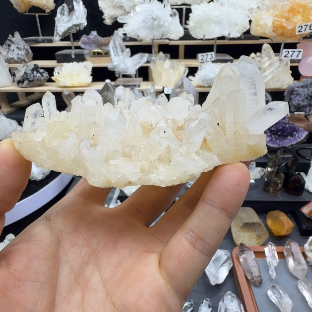 石材天然水晶摆件