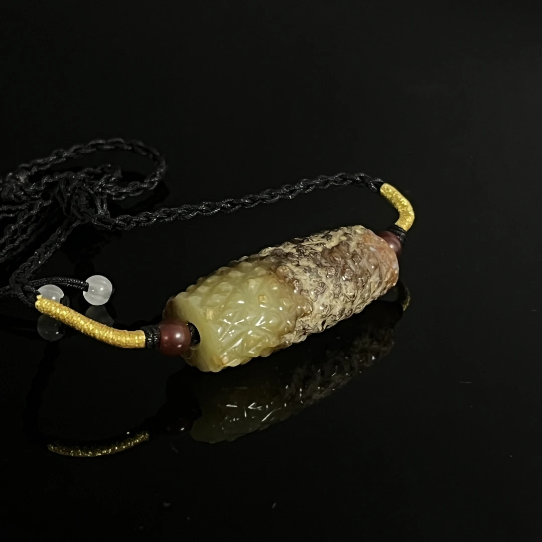 明代和田玉勒子/HY460459/金玉良缘/槐荫山房