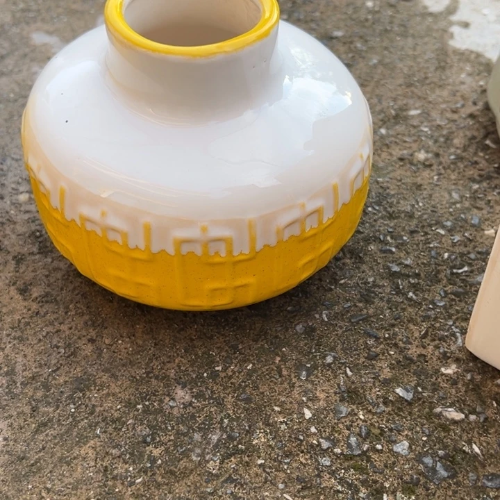 陶瓷花瓶摆件微瑕捡漏出