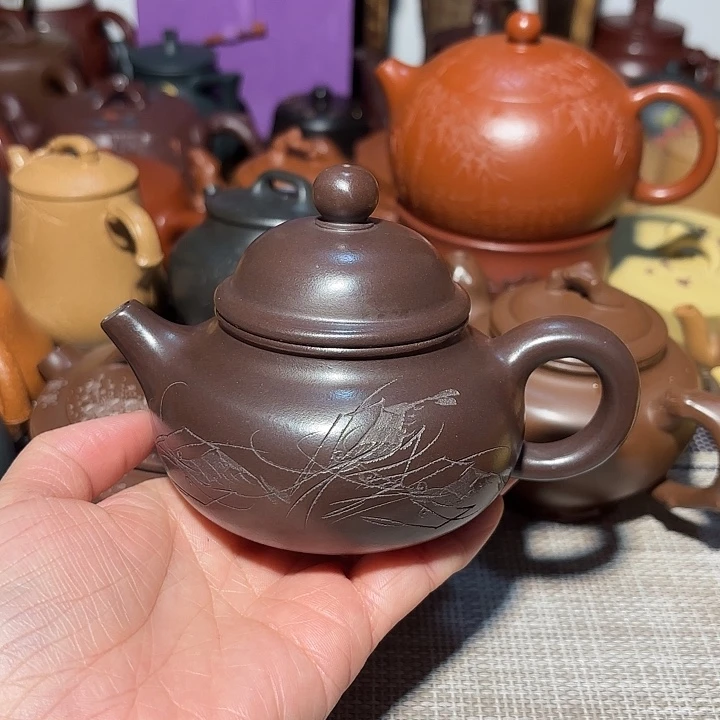 紫砂茶壶原矿宜兴紫砂