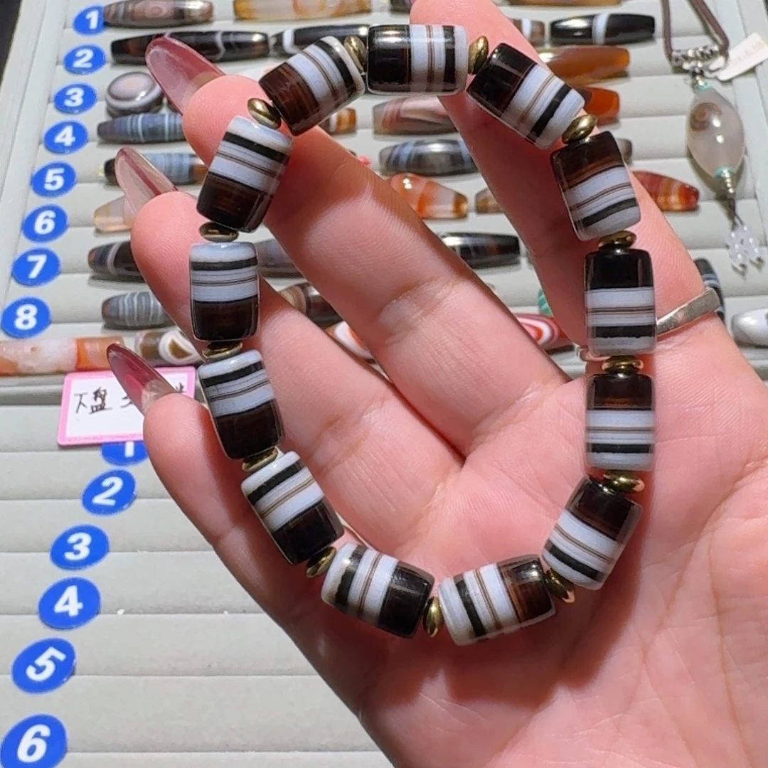 未镶嵌玛瑙/玉髓珠宝半成品
