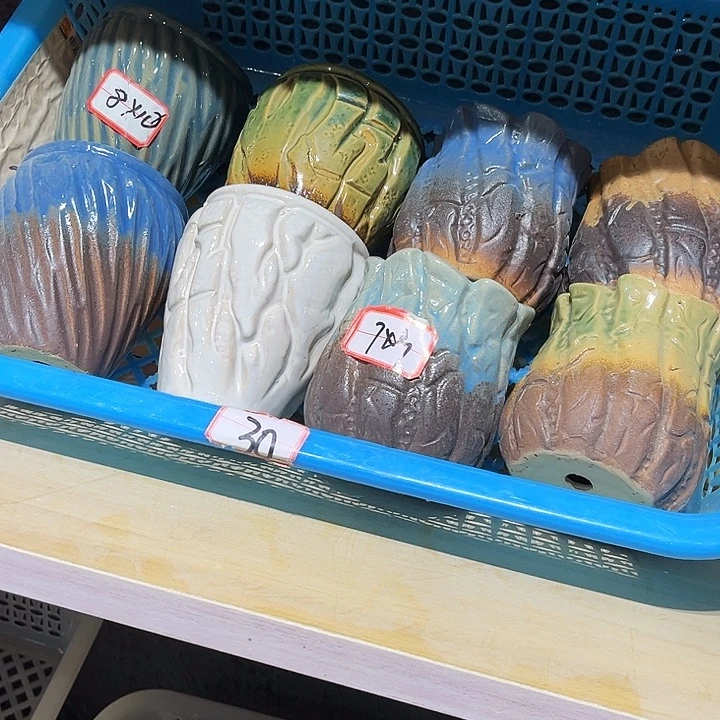 瓷片花盆多肉植物花盆