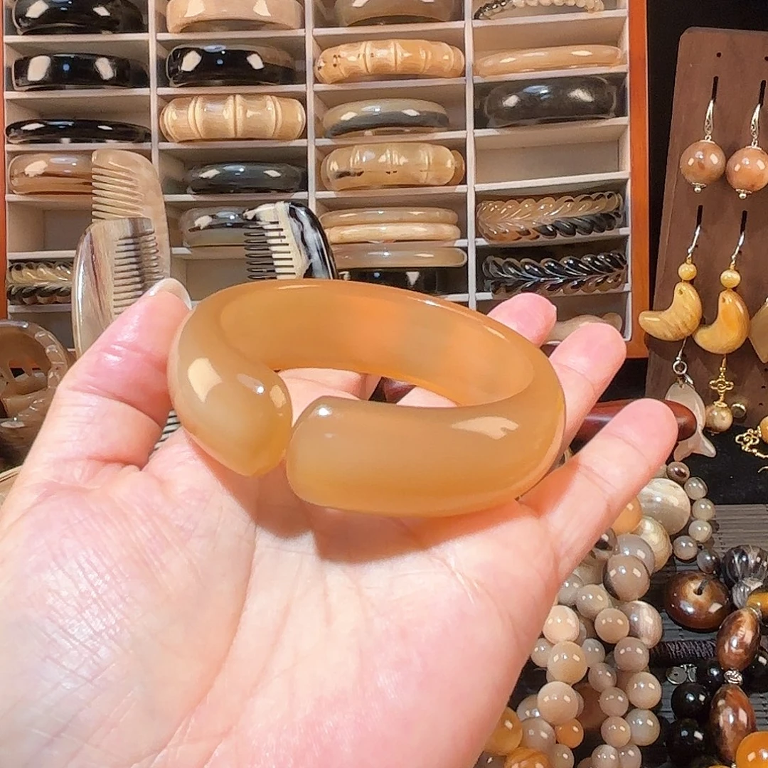 鑫***鑫纯铜锆石合金羊角手镯