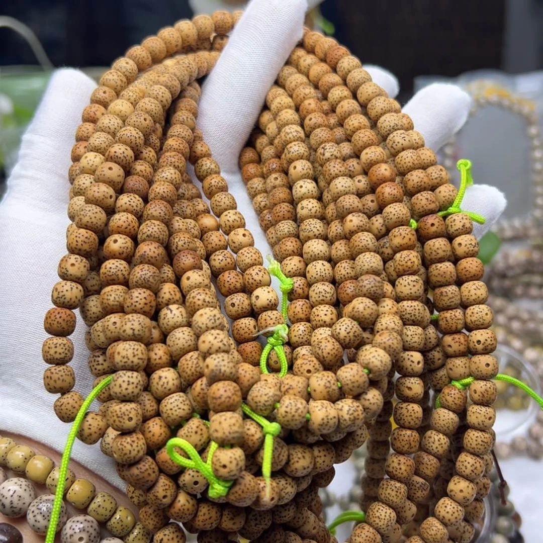 星月菩提吊坠原生态7×8 长串