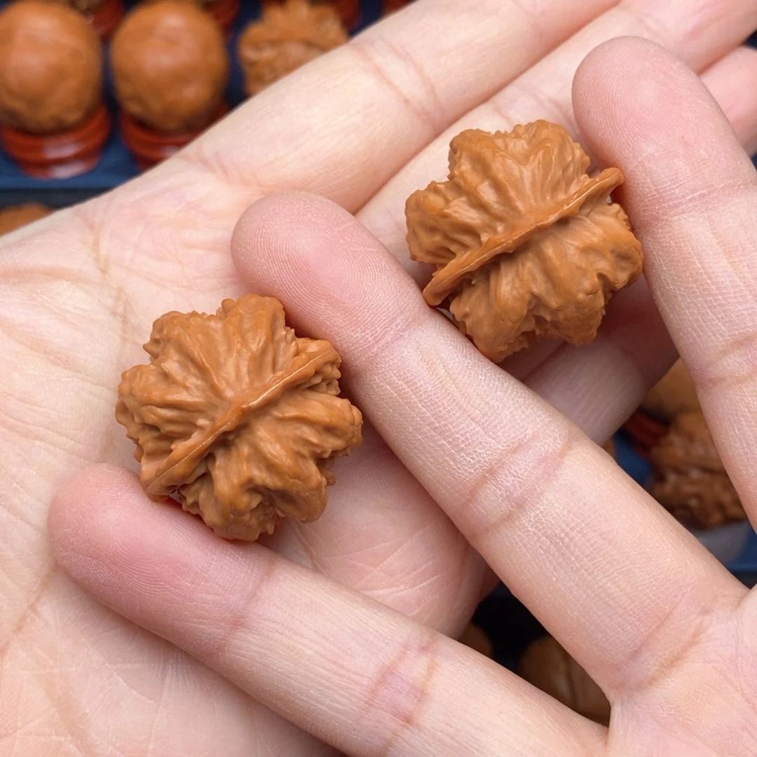 把件文玩核桃手捻精品玄珠八棱