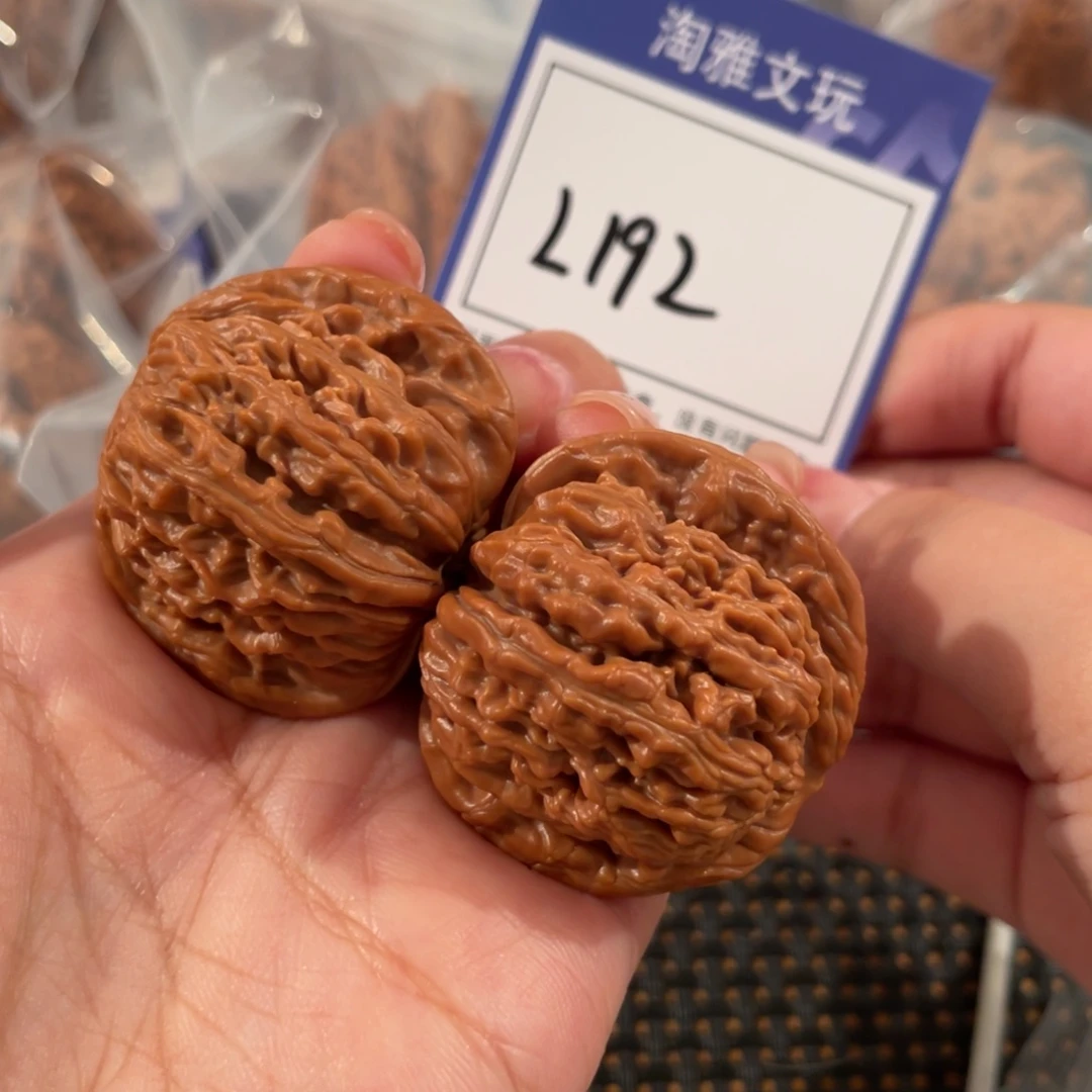 把件文玩核桃L192 四座楼39+