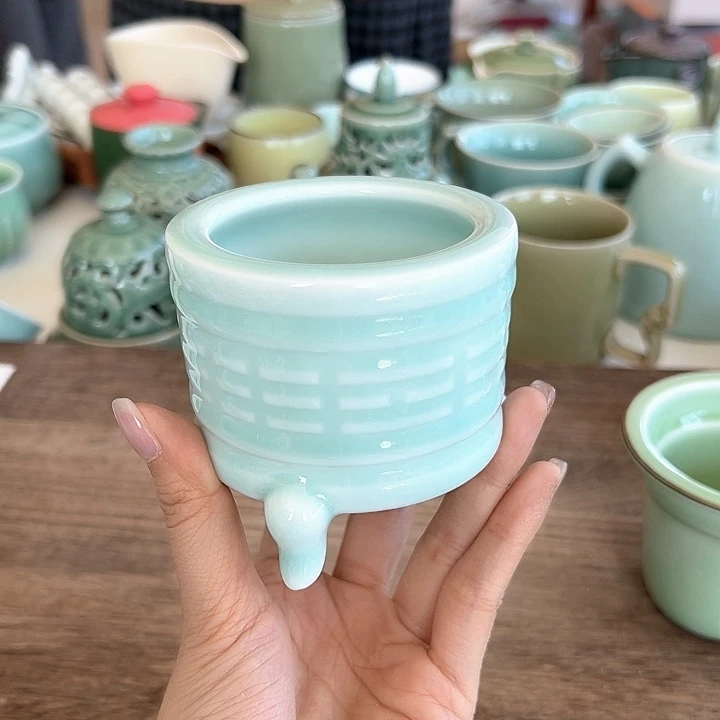 小米茶器龙泉青瓷