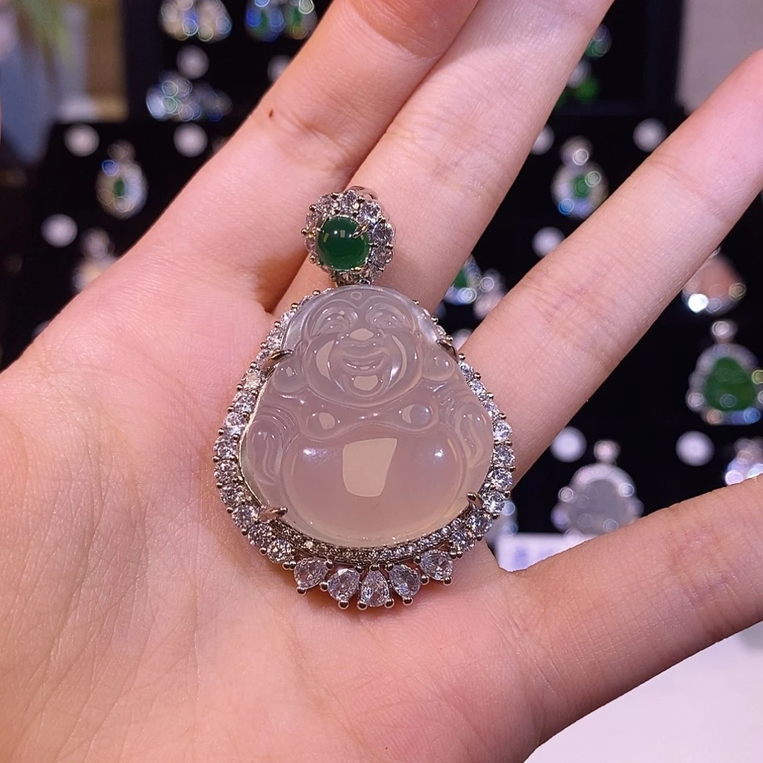 玛瑙/玉髓颈饰合金