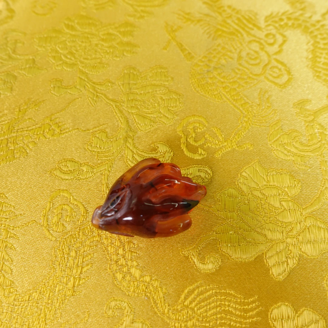 琥珀福寿小坠 P192