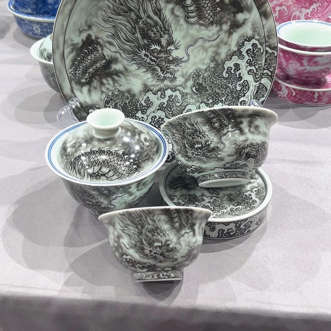 瓷片景德镇瓷器精品展示