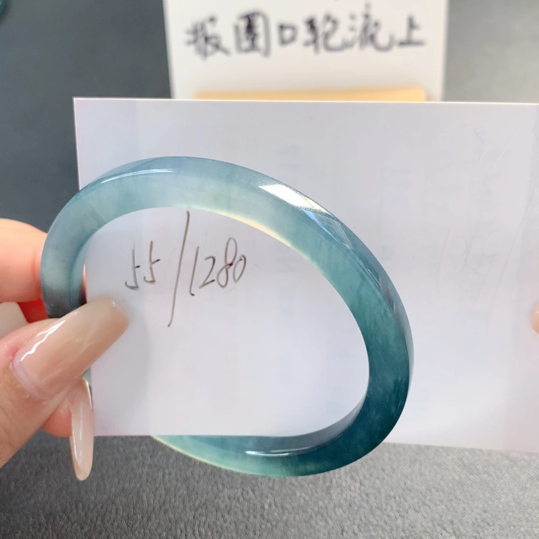 翡翠未镶嵌手镯天然翡翠