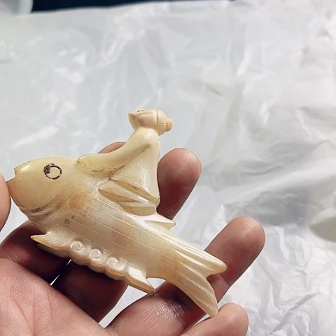 【闪购商品】和田玉（糖玉）挂件未镶嵌好**荐