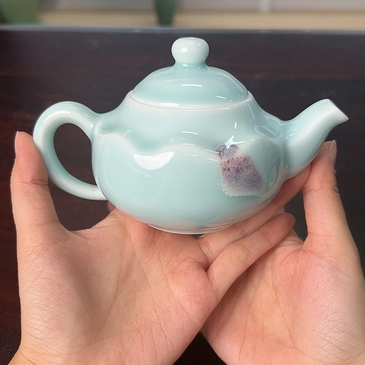 龙泉云间青瓷小米茶器