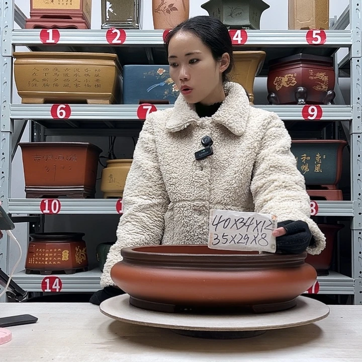 紫砂花盆紫砂花盆