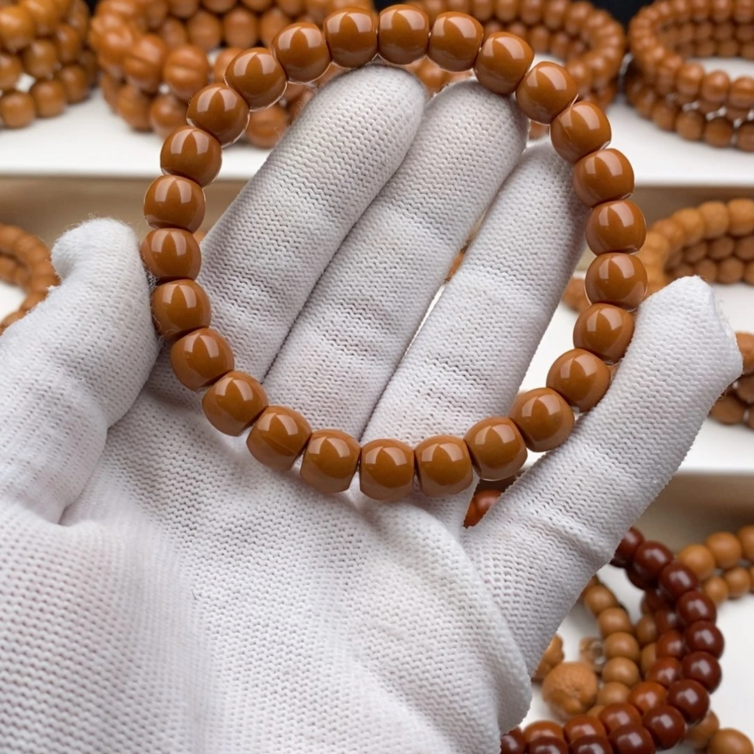 L***我手串猴头核桃直切