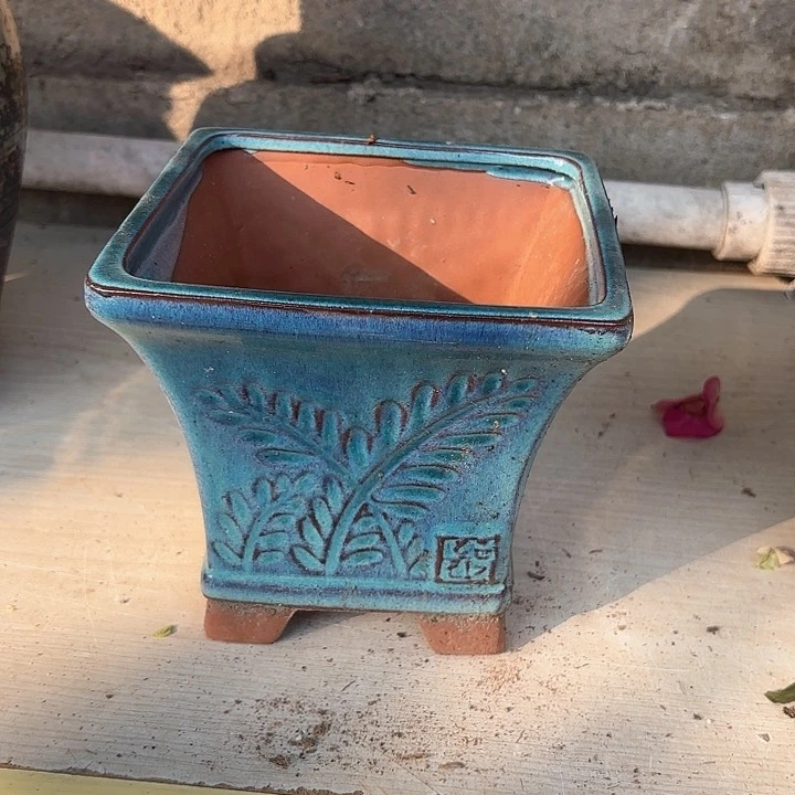 紫砂茶碗方口径15高度13一个