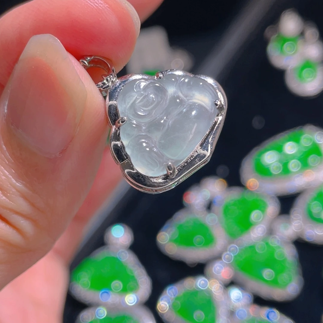 翡翠吊坠(不含链)未镶嵌