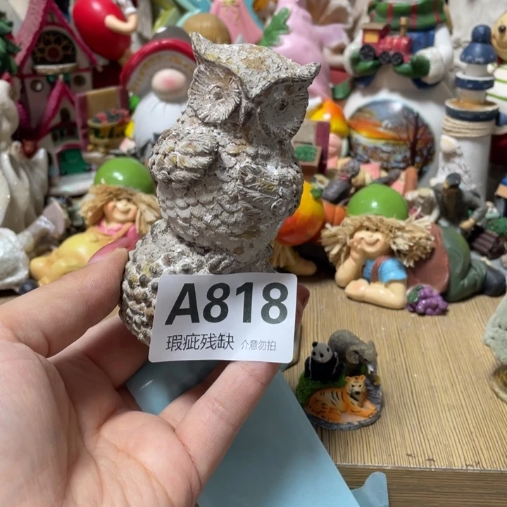 老****摆件孤品老货微瑕疵瓷