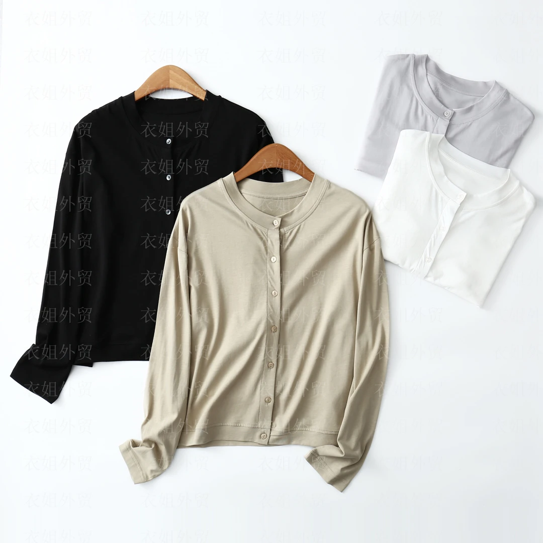 【面膜开衫】夏日冰爽凉感防晒防紫外线抗菌薄外套女2025新款ON-502