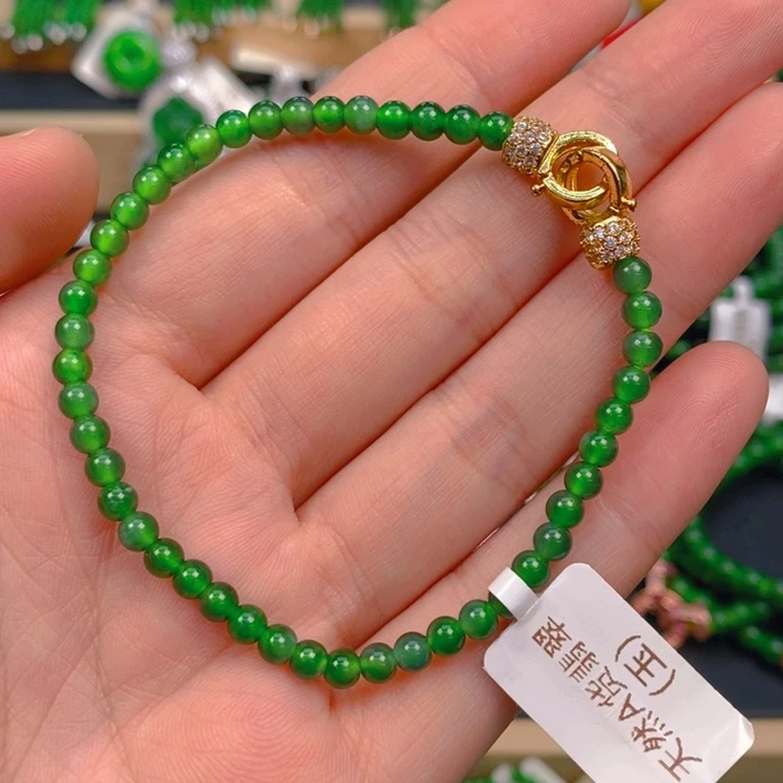 未镶嵌手链翡翠卡4