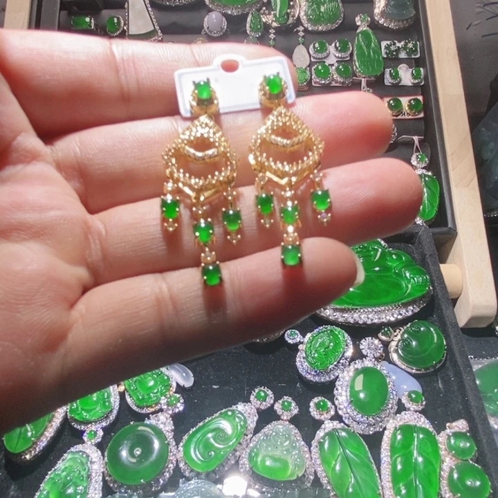 未镶嵌翡翠耳饰10