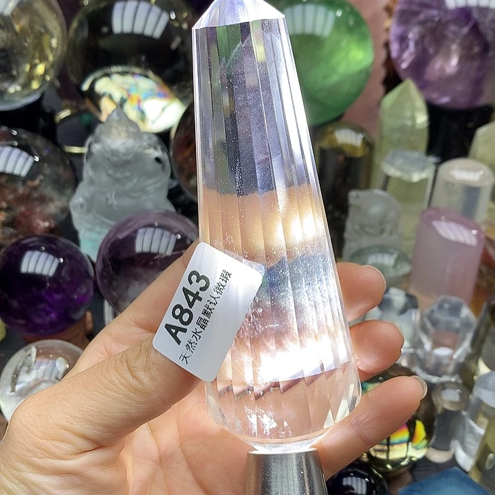 水晶天然水晶沃格尔摆件未镶嵌