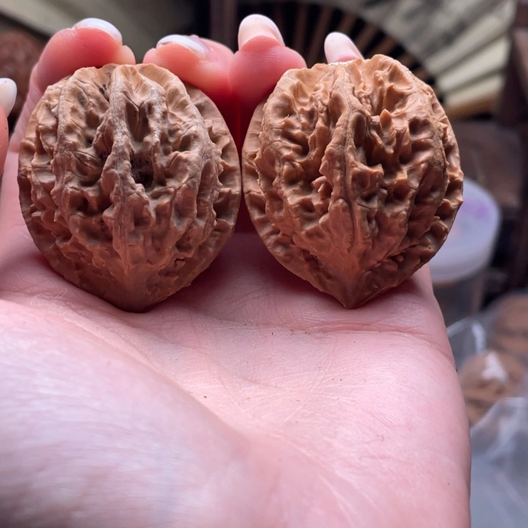 文玩核桃把件楸刀鱼68