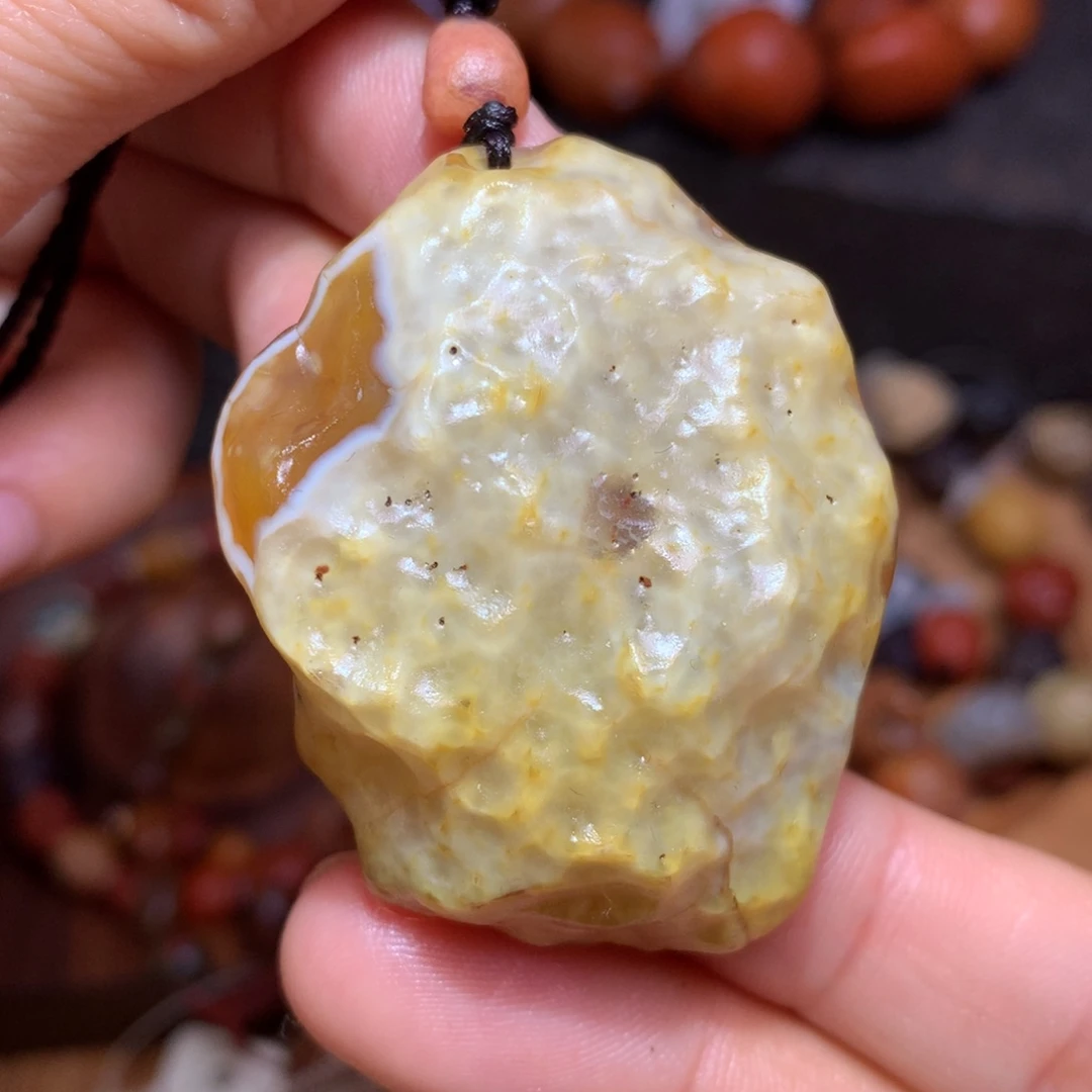 未镶嵌玛瑙/玉髓珠宝半成品