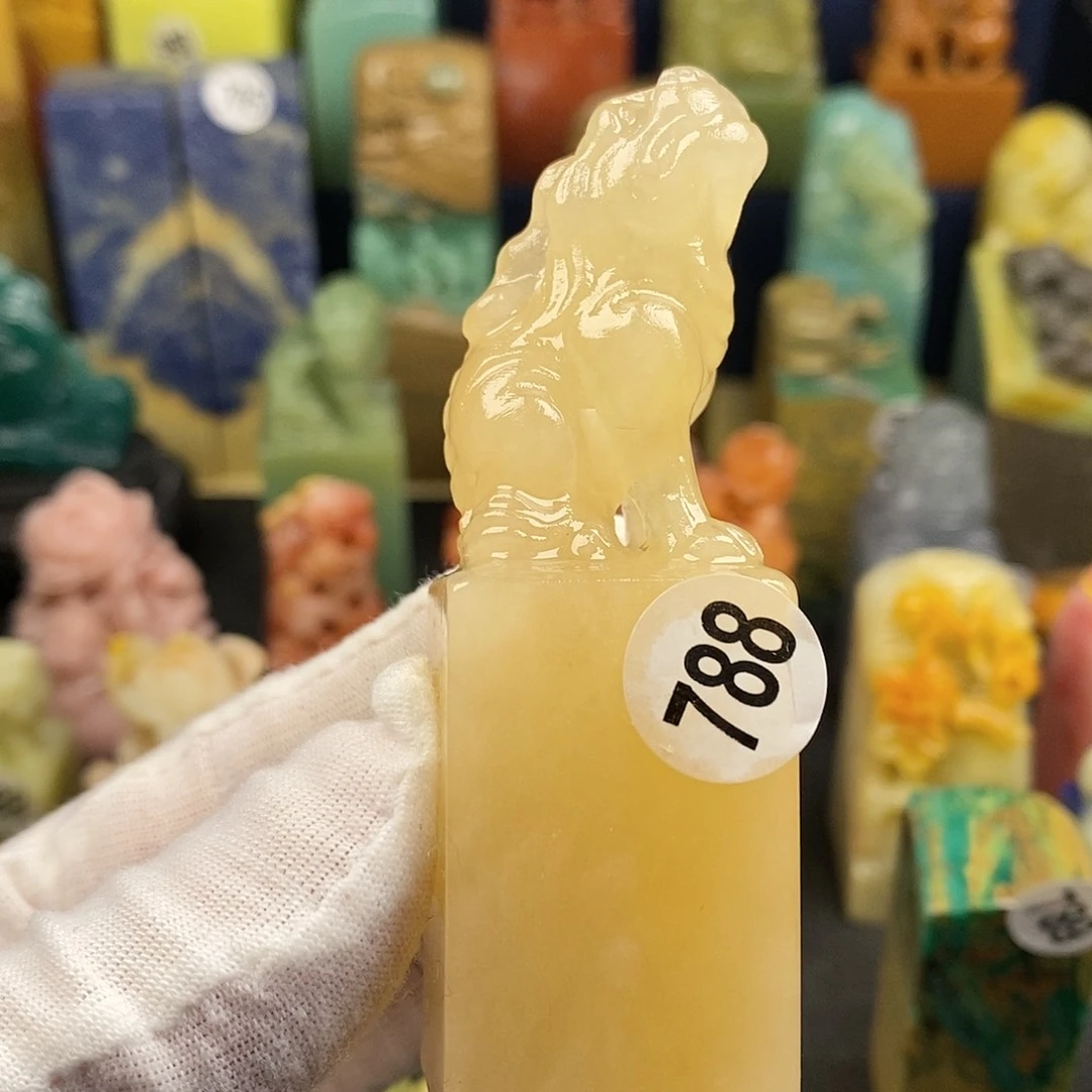 云南石篆刻艺术家的作品