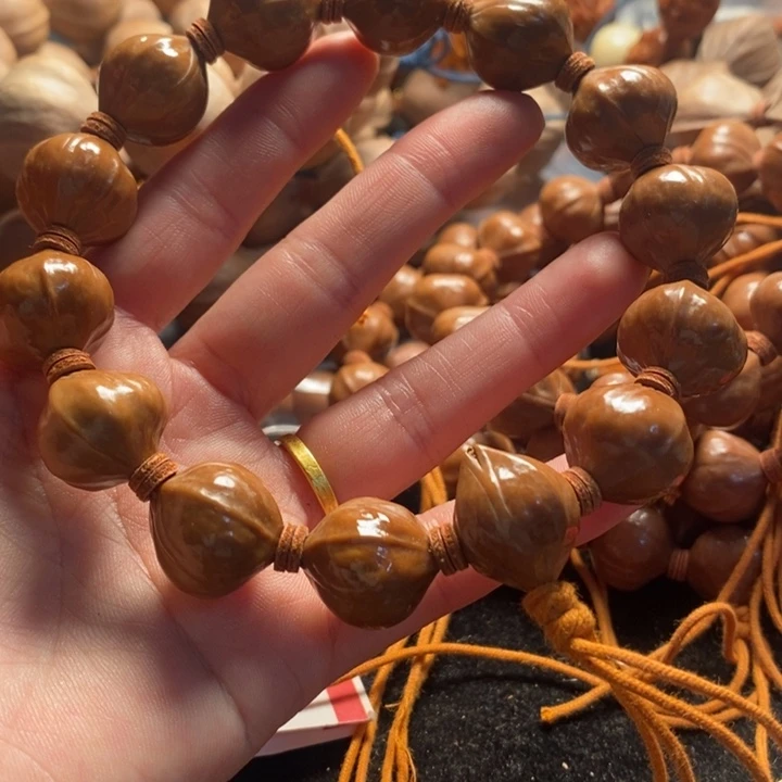 橄榄核手串/手链蜜桃十三颗