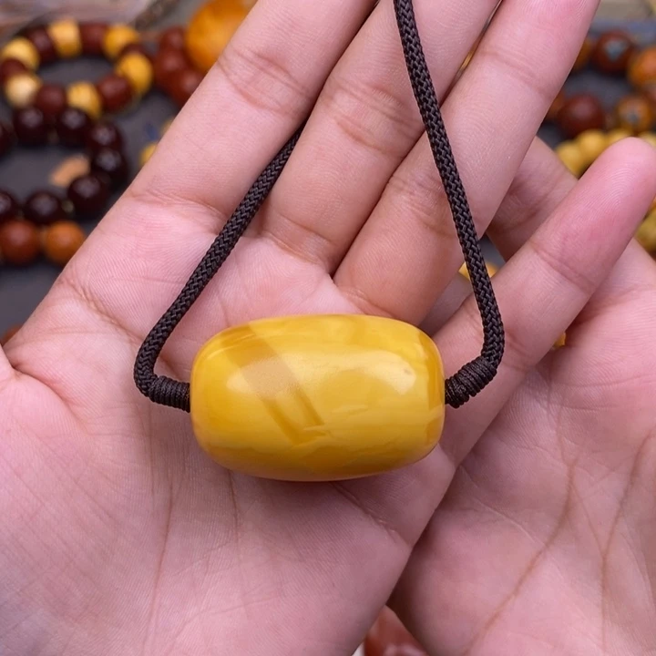 琥珀未镶嵌裸石蜜蜡L