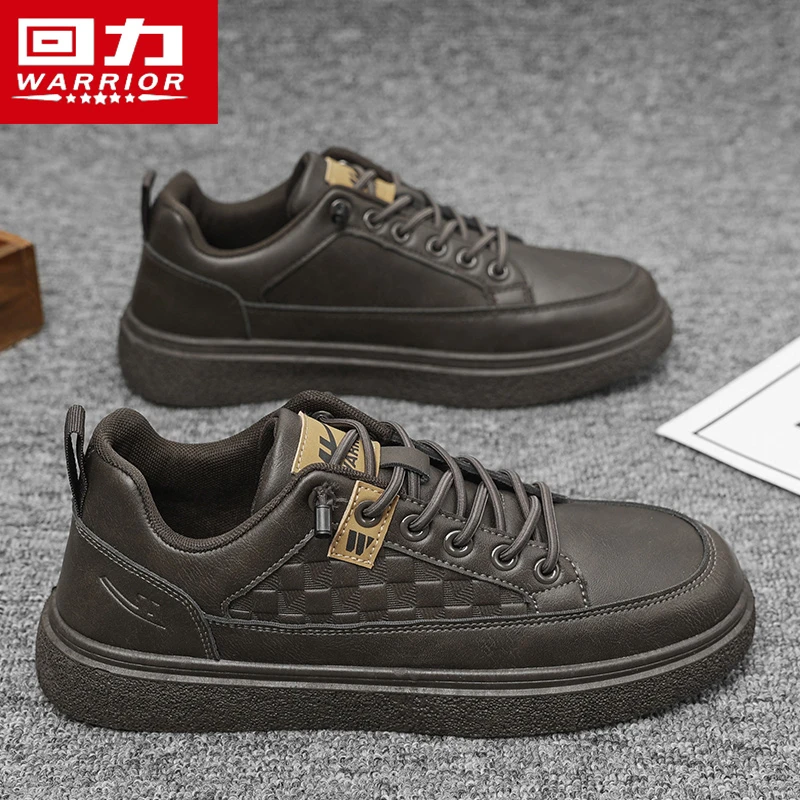 回力板鞋男款2025新款秋季男士百搭运动休闲鞋男士户外登山鞋男鞋