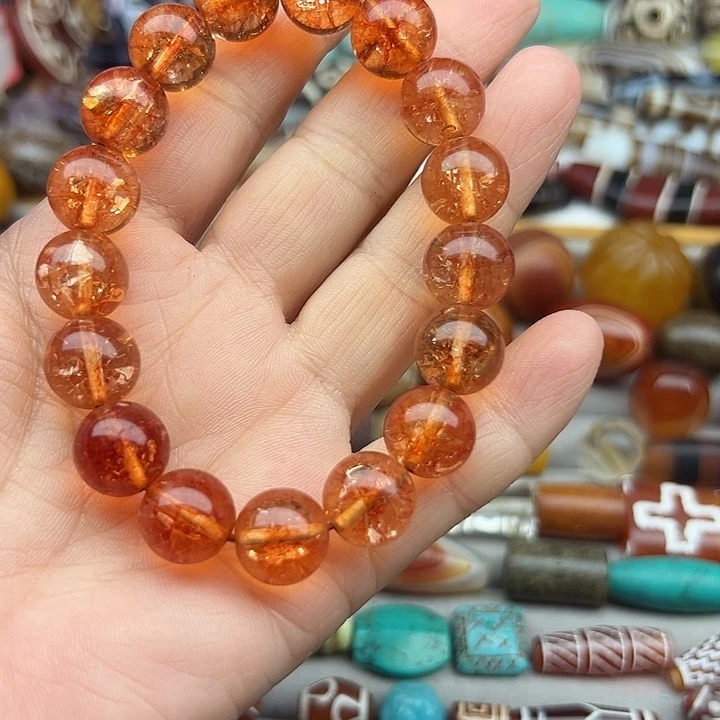 玛瑙/玉髓合金颈饰