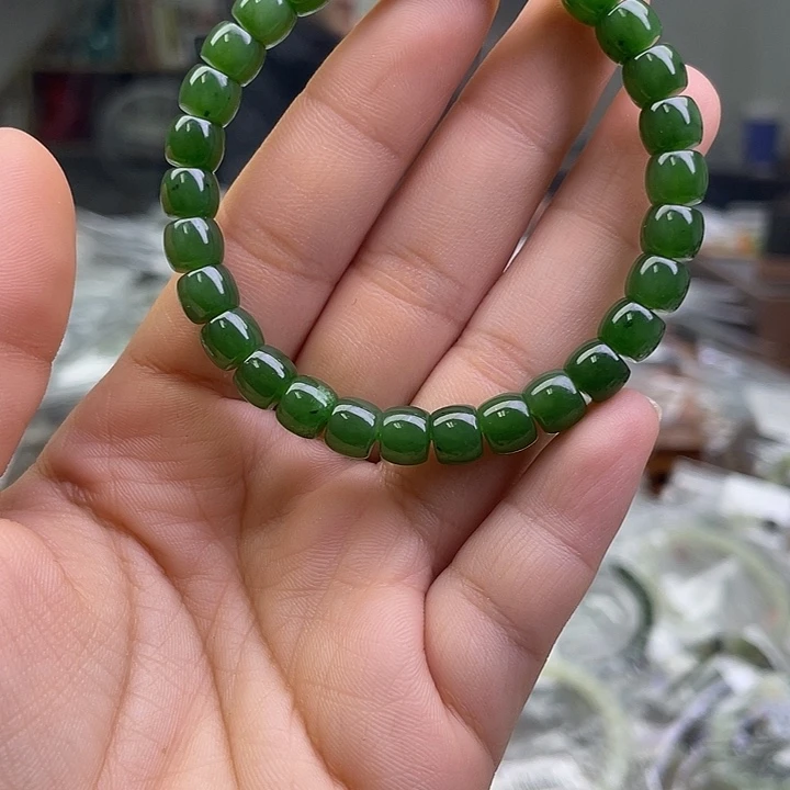 和田玉未镶嵌手串