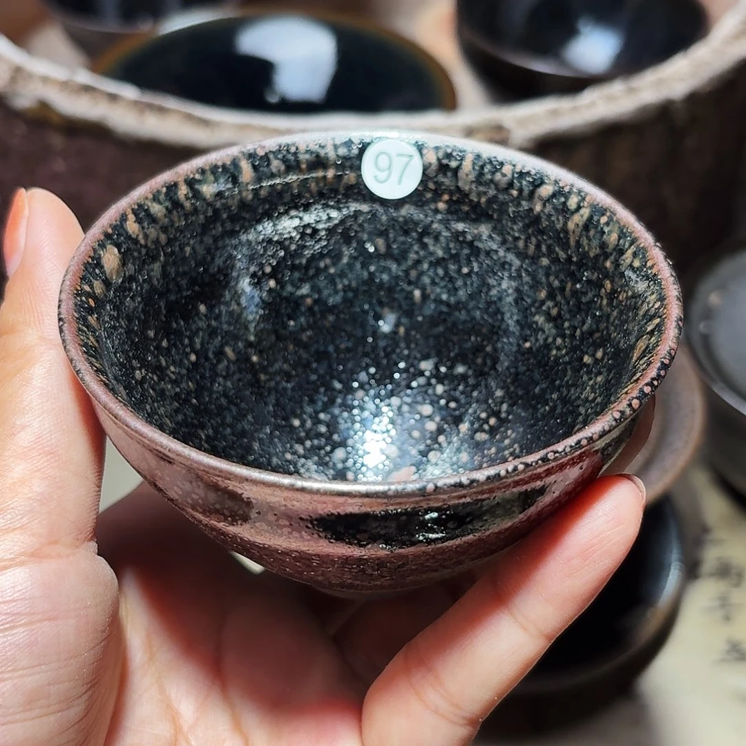 *****茶盏义兴龙窑建盏97微瑕