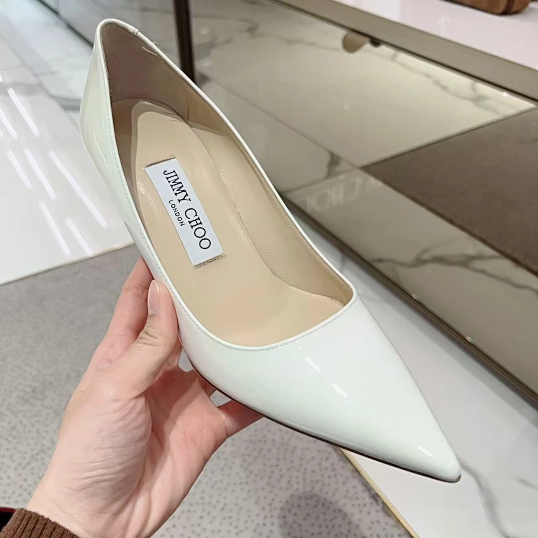 未使用 JIMMY CHOO/吉米周 女鞋经典百搭尖头高跟鞋